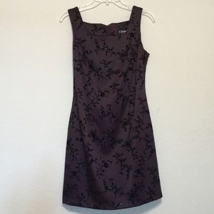 Plum cocktail dress, Size 4